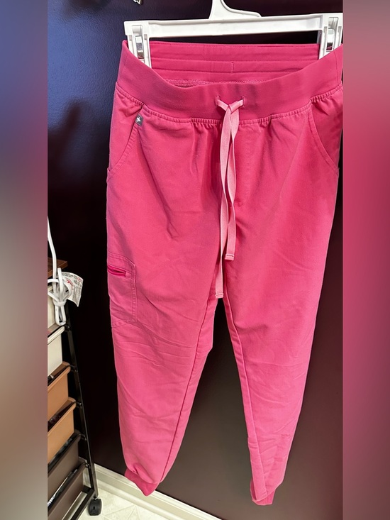 Figs Pants - Figs Bubblegum Pink Zamora Joggers XS Tall